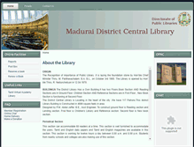 Tablet Screenshot of madurai.tnpubliclibraries.gov.in
